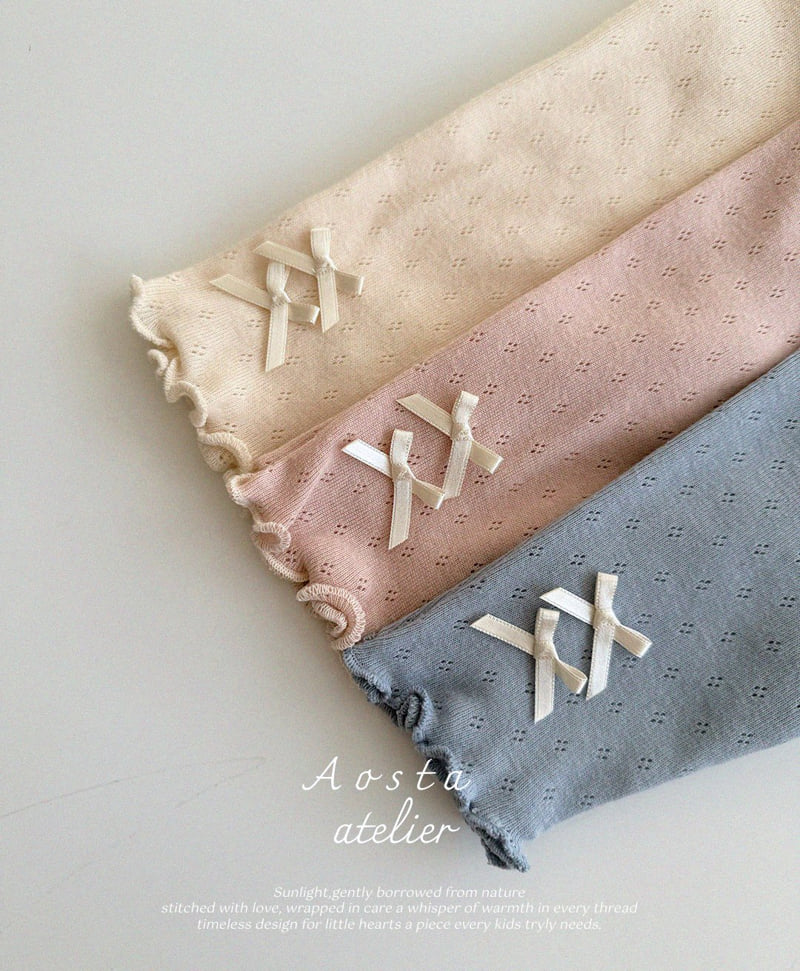 Aosta - Korean Baby Fashion - #babyoutfit - Camellia Leggings - 8