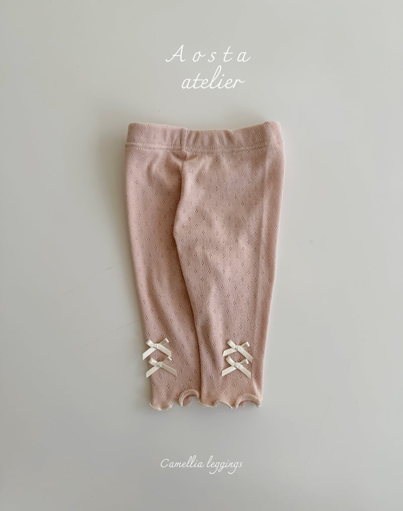 Aosta - Korean Baby Fashion - #babyoutfit - Camellia Leggings - 9