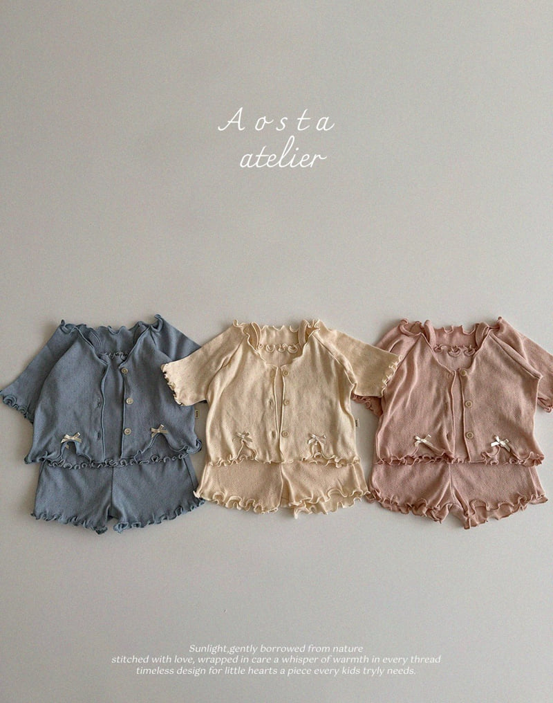 Aosta - Korean Baby Fashion - #babyoutfit - Camellia Sleeveless - 7