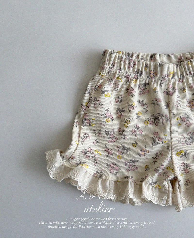 Aosta - Korean Baby Fashion - #babyoutfit - Lala Frill Shorts - 8
