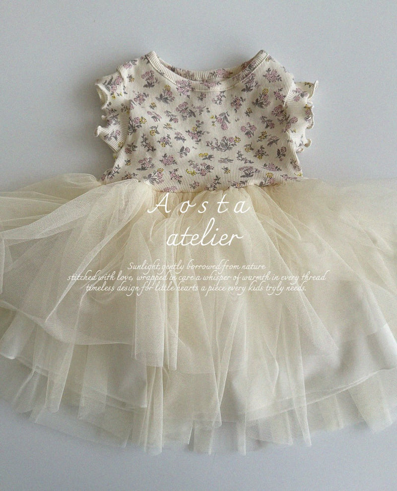 Aosta - Korean Baby Fashion - #babyoutfit - Lala One-piece - 6