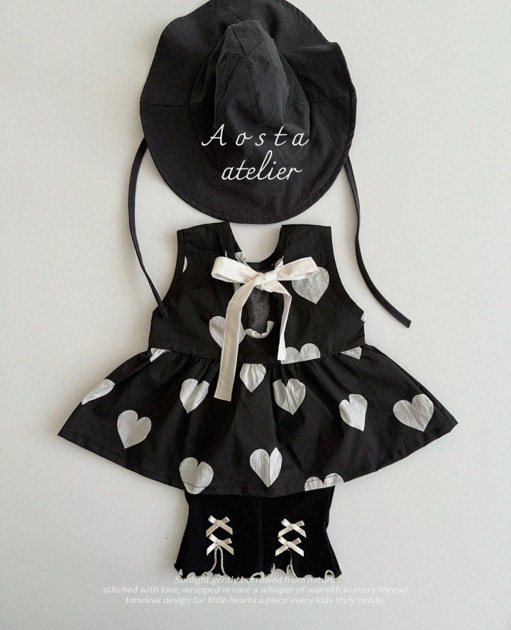 Aosta - Korean Baby Fashion - #babywear - Heart Blouse - 7