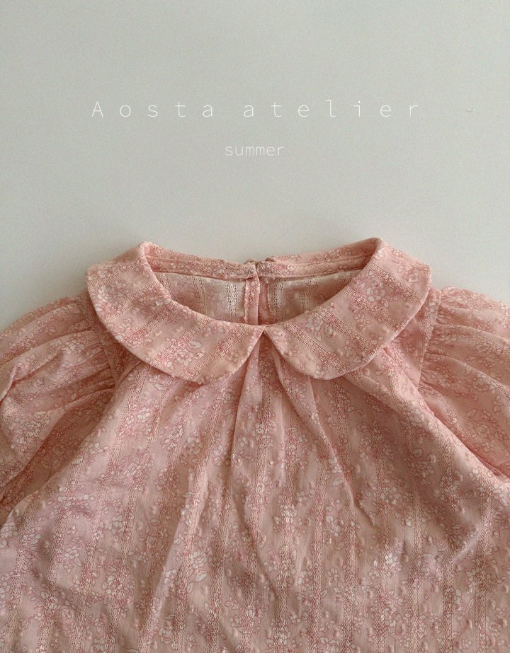Aosta - Korean Baby Fashion - #babyoutfit - Collor Blouse - 4