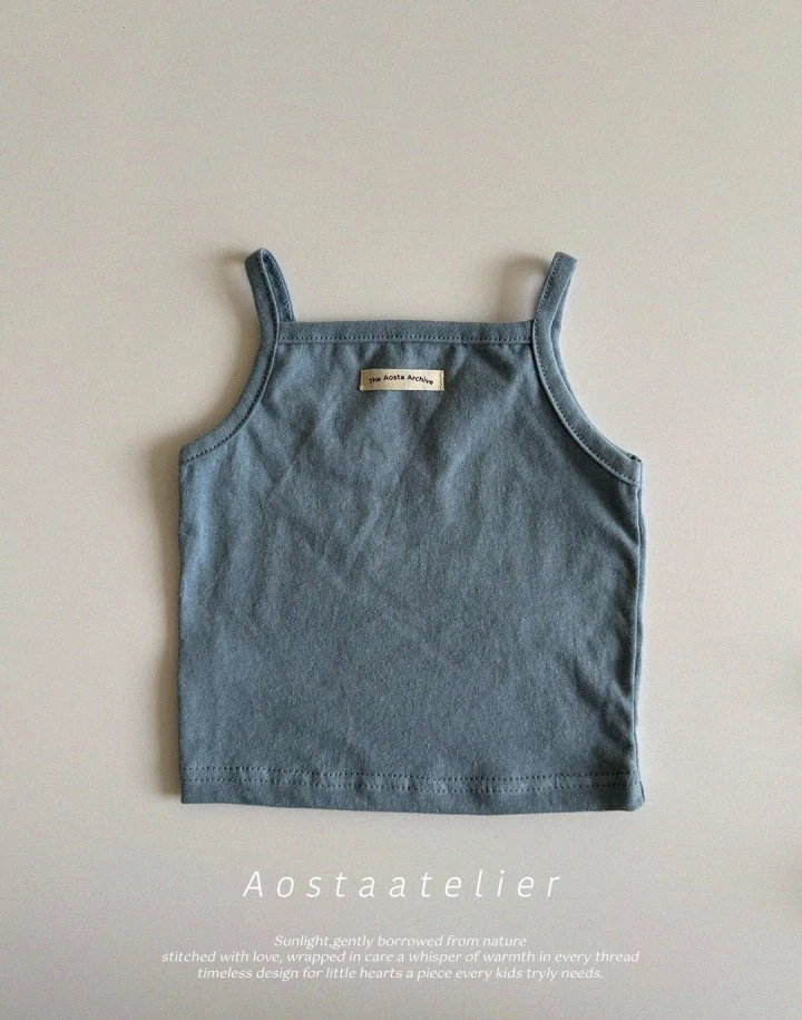Aosta - Korean Baby Fashion - #babywear - Linen String Tee - 7