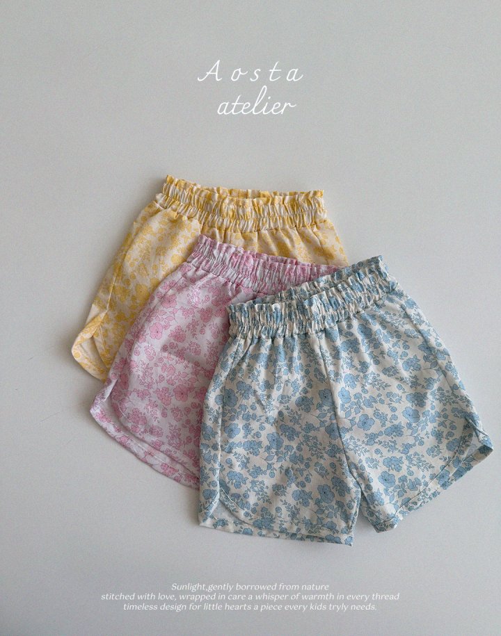 Aosta - Korean Baby Fashion - #onlinebabyboutique - Tambourine Short Pants - 3