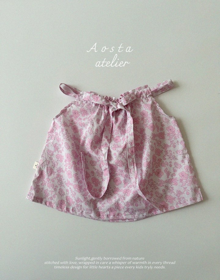 Aosta - Korean Baby Fashion - #onlinebabyboutique - Tambourine Blouse - 2
