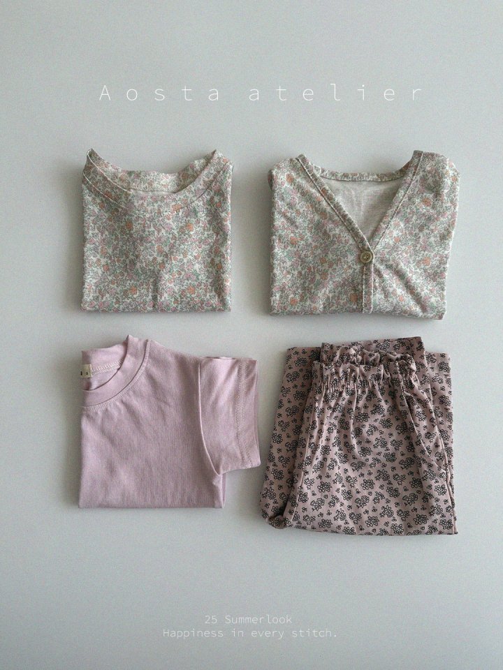 Aosta - Korean Baby Fashion - #onlinebabyboutique - Essential Tee - 12