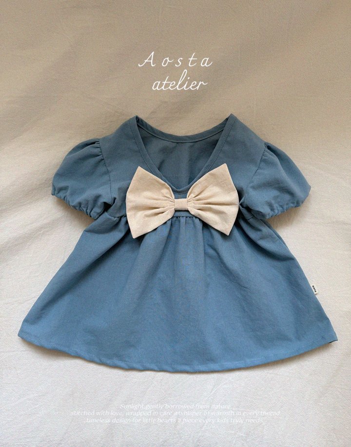Aosta - Korean Baby Fashion - #onlinebabyboutique - Summer Dress - 10