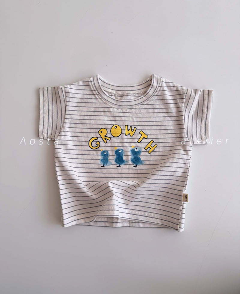 Aosta - Korean Baby Fashion - #onlinebabyboutique - Grow Tee - 11