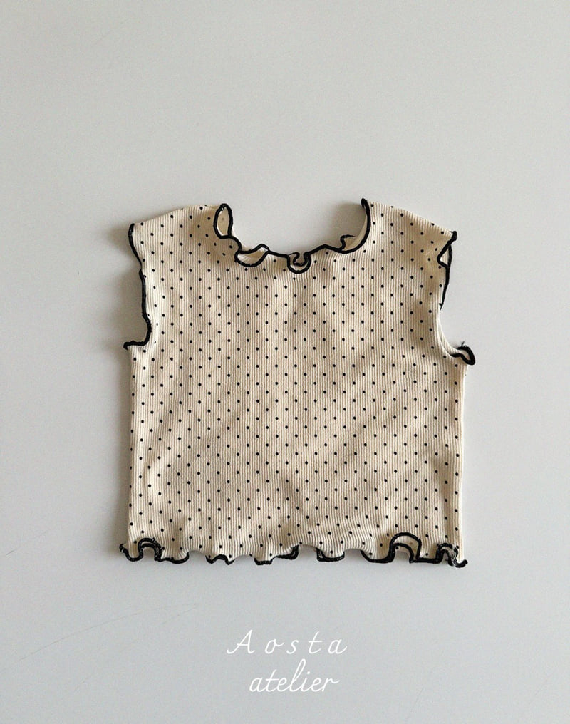 Aosta - Korean Baby Fashion - #onlinebabyboutique - Rib Love Sleeveless - 10