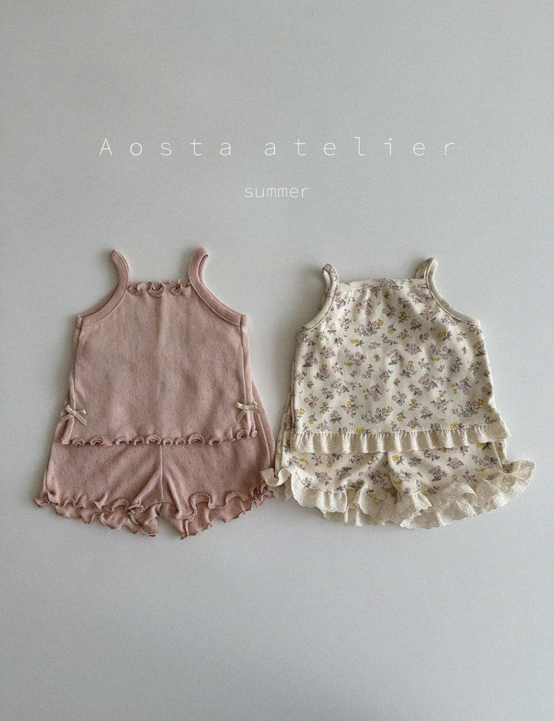 Aosta - Korean Baby Fashion - #onlinebabyboutique - Lala Frill Shorts - 11