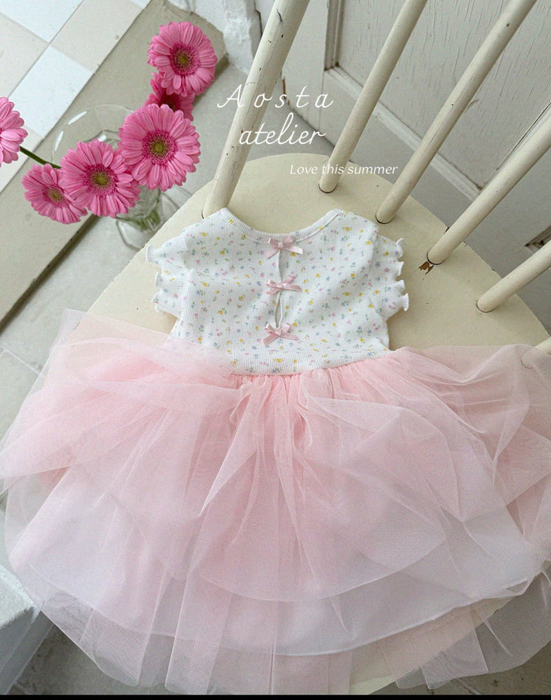 Aosta - Korean Baby Fashion - #onlinebabyboutique - Lala One-piece - 9