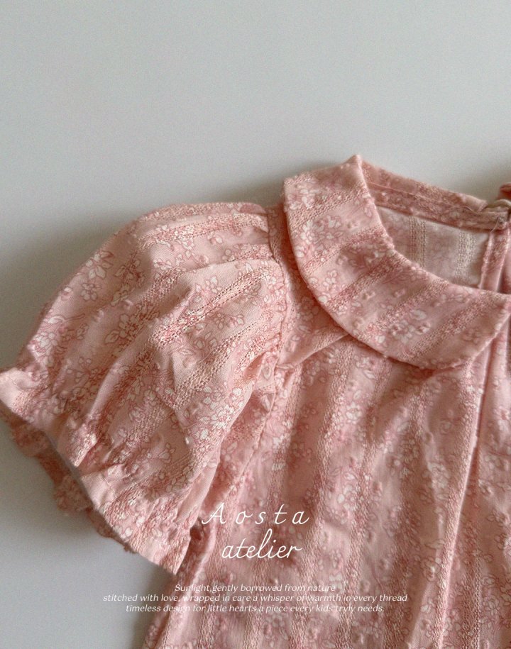 Aosta - Korean Baby Fashion - #onlinebabyshop - Collor Blouse - 6