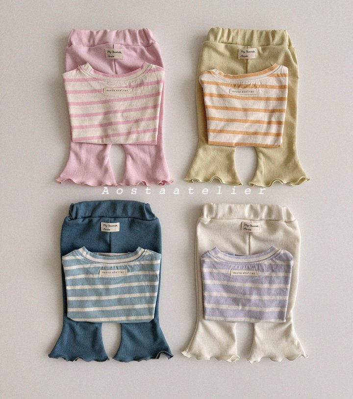 Aosta - Korean Baby Fashion - #onlinebabyshop - Jelly Pants - 2