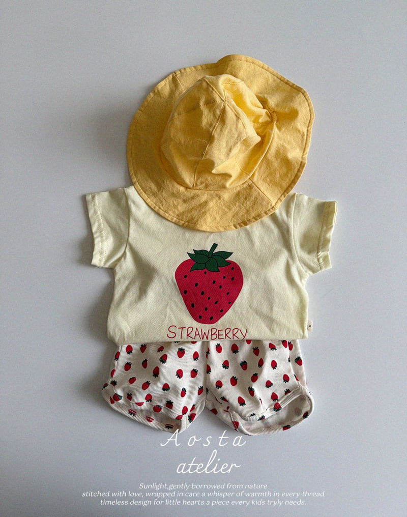 Aosta - Korean Baby Fashion - #onlinebabyshop - Rib Short Pants - 7