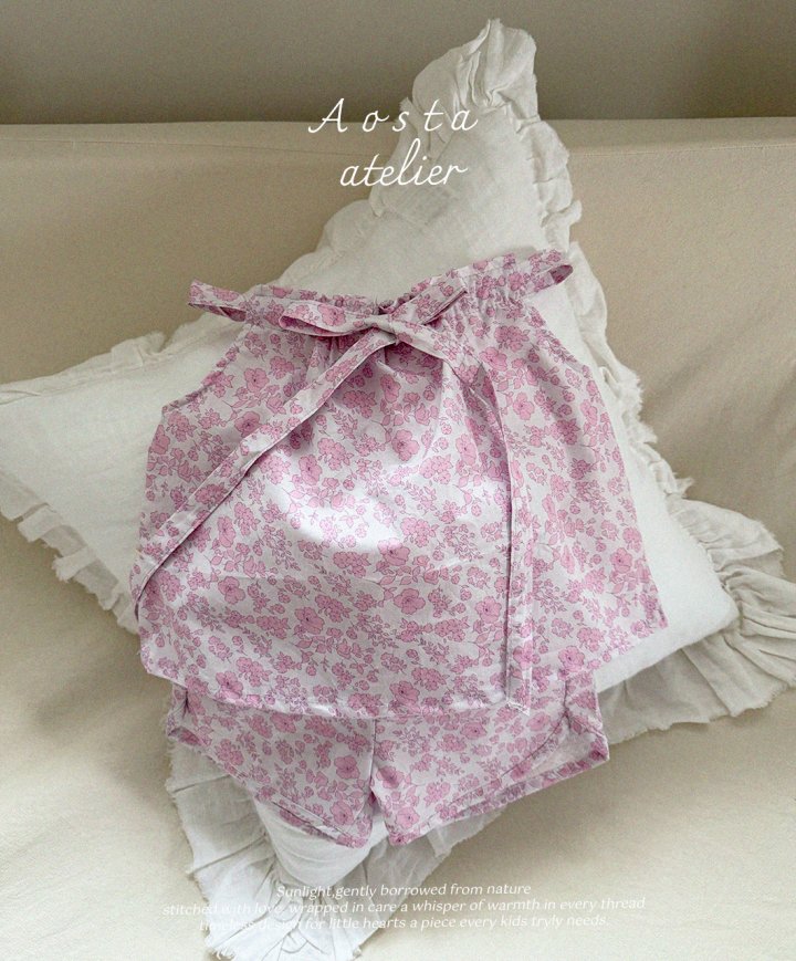 Aosta - Korean Baby Fashion - #onlinebabyshop - Tambourine Blouse - 4