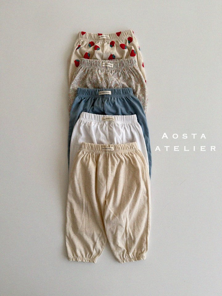 Aosta - Korean Baby Fashion - #smilingbaby - Linen Pants - 11