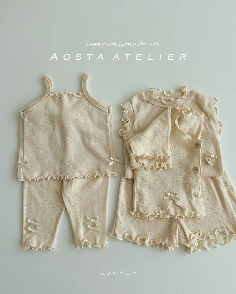 Aosta - Korean Baby Fashion - #smilingbaby - Camellia Sleeveless - 12