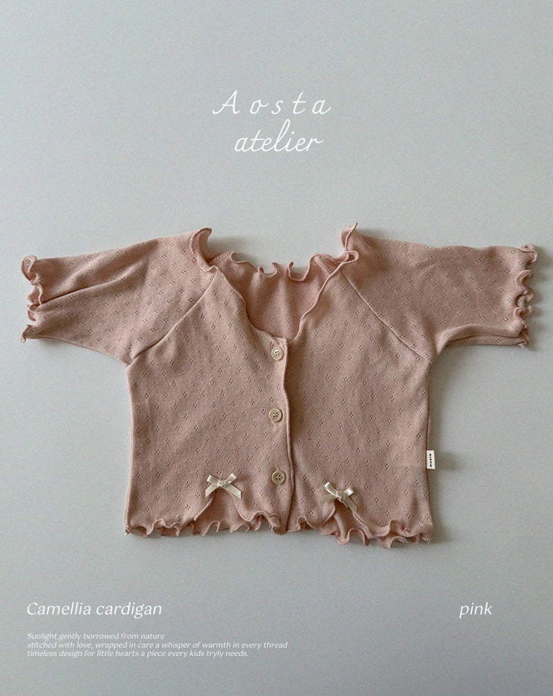 Aosta - Korean Baby Fashion - #smilingbaby - Camellia Cardigan - 11