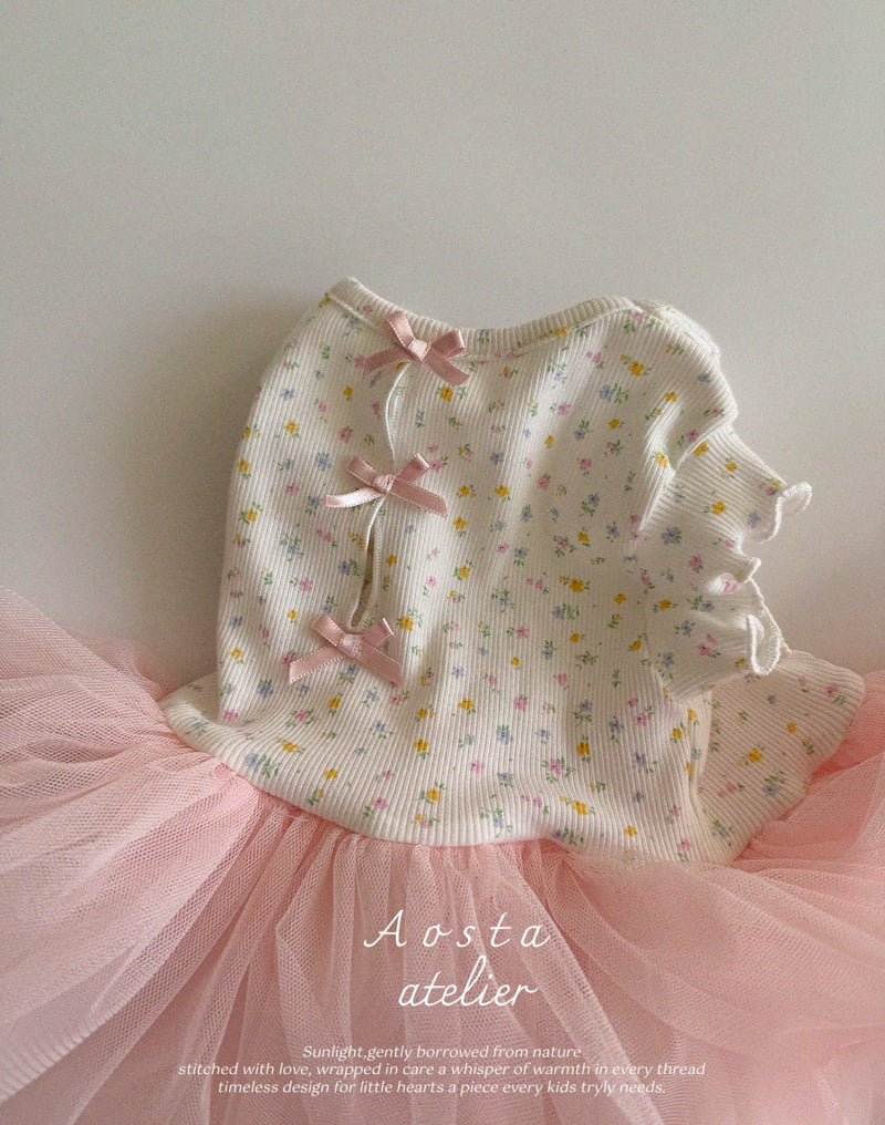 Aosta - Korean Baby Fashion - #smilingbaby - Lala One-piece - 11