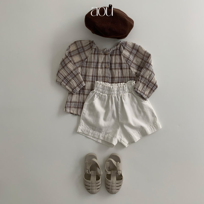 Aou Studio - Korean Baby Fashion - #babyboutique - Two-way Blouse - 7