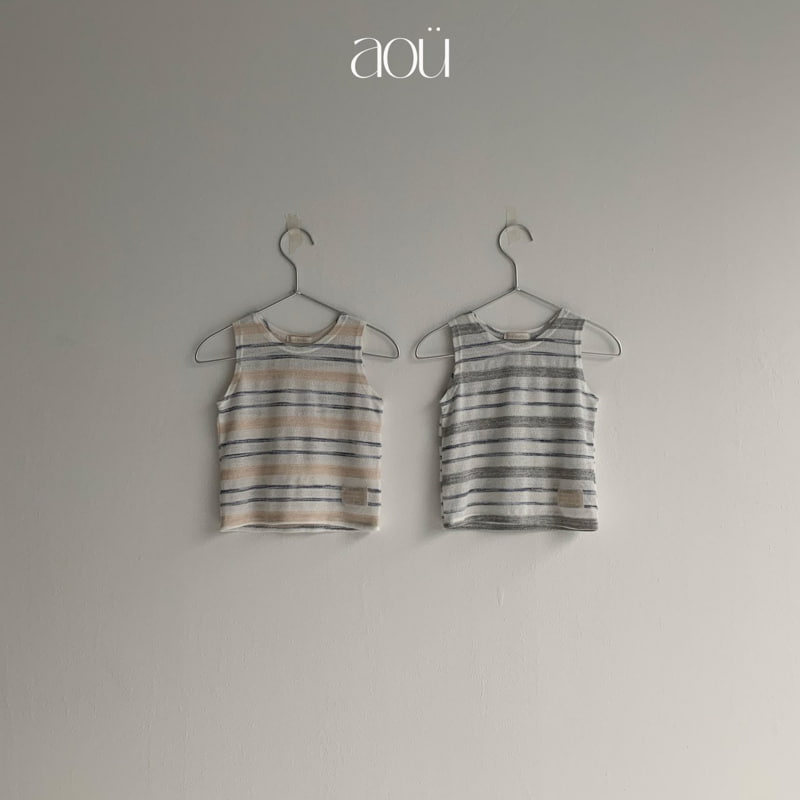 Aou Studio - Korean Baby Fashion - #babyboutique - Beach Sleeveless