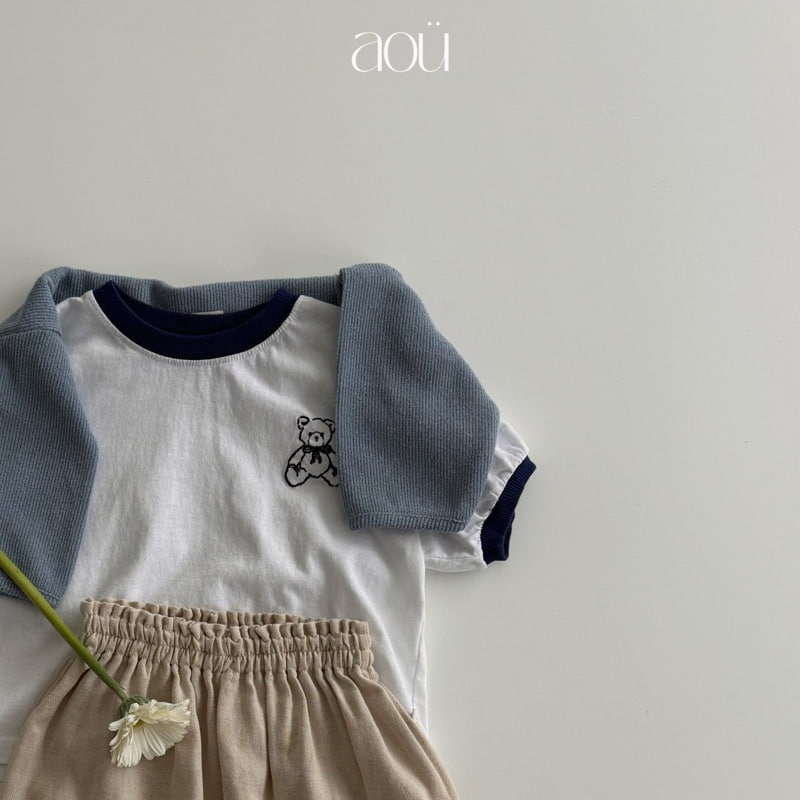 Aou Studio - Korean Baby Fashion - #babyboutique - Teddy Tee - 8