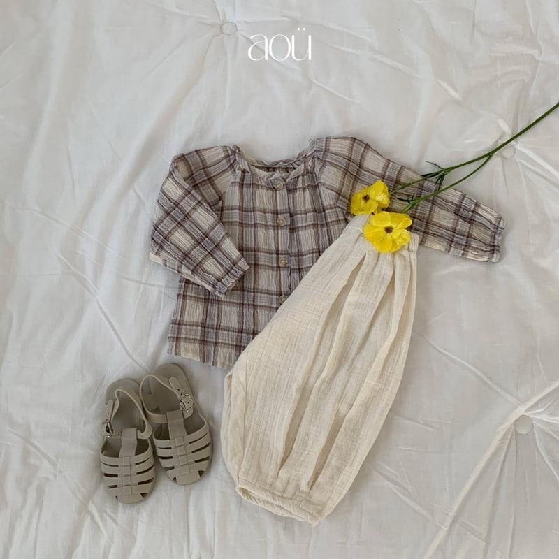 Aou Studio - Korean Baby Fashion - #babyboutiqueclothing - Two-way Blouse - 8