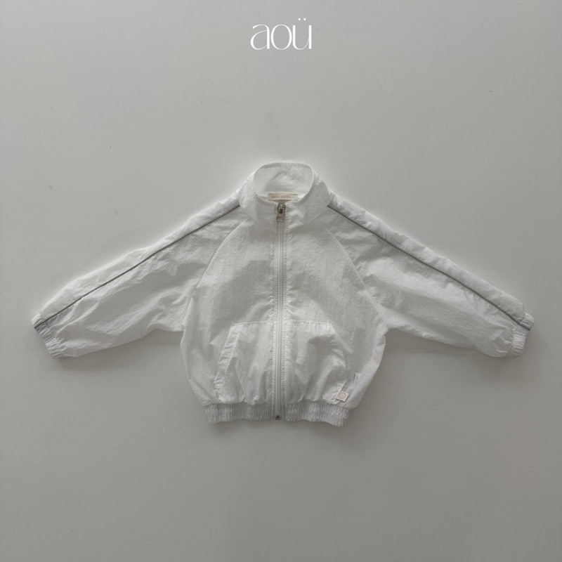 Aou Studio - Korean Baby Fashion - #babyboutiqueclothing - Rib Windbreaker - 3