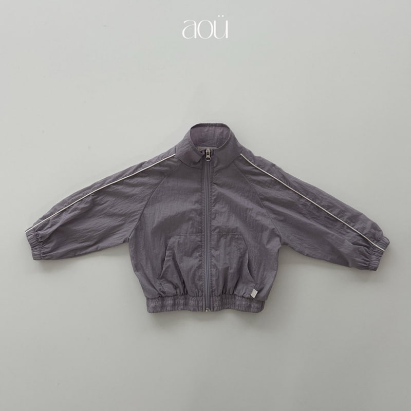 Aou Studio - Korean Baby Fashion - #babyboutiqueclothing - Rib Windbreaker - 4