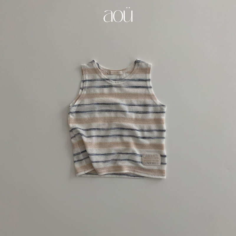 Aou Studio - Korean Baby Fashion - #babyclothing - Beach Sleeveless - 3