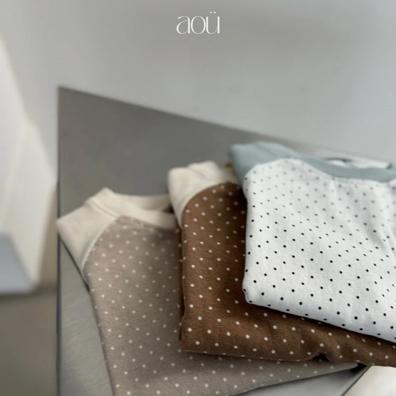 Aou Studio - Korean Baby Fashion - #babyclothing - melo Dot Tee