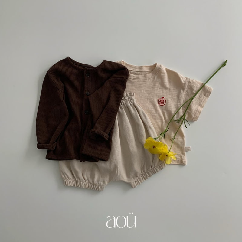 Aou Studio - Korean Baby Fashion - #babyclothing - Apple Tee - 8