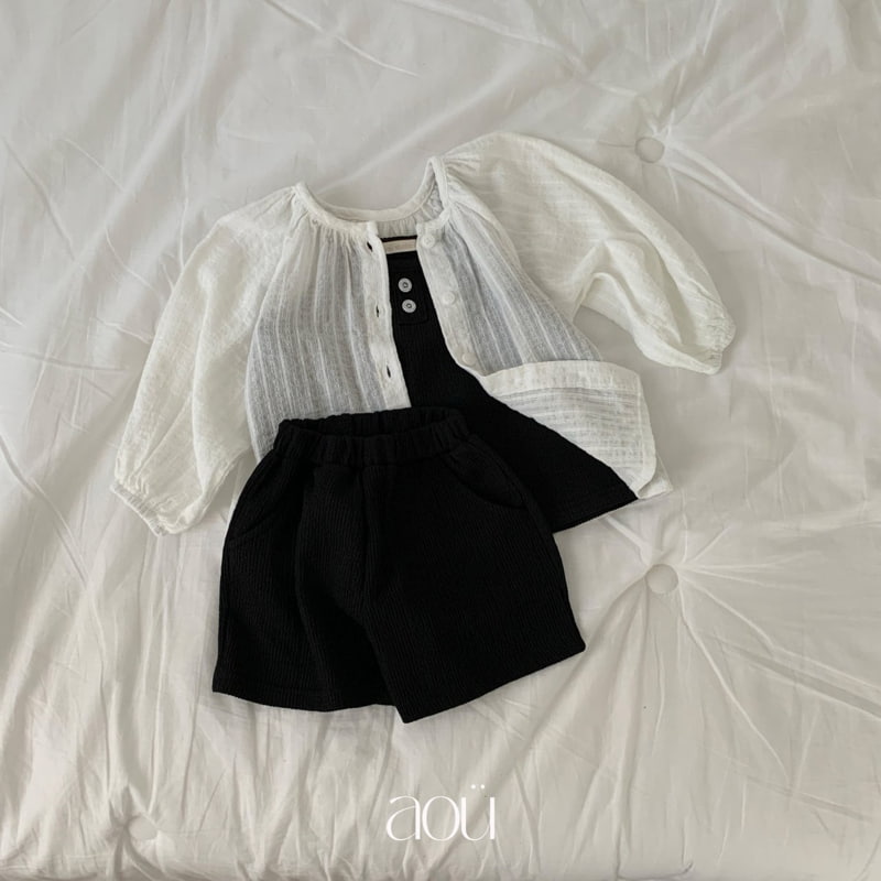Aou Studio - Korean Baby Fashion - #babyfashion - Two-way Blouse - 10