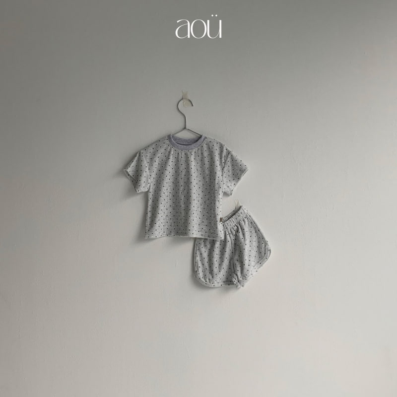 Aou Studio - Korean Baby Fashion - #babyfashion - Dot Terry Pants - 6