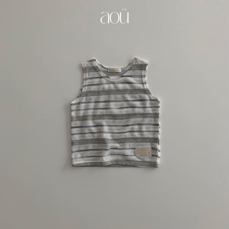 Aou Studio - Korean Baby Fashion - #babyclothing - Beach Sleeveless - 4