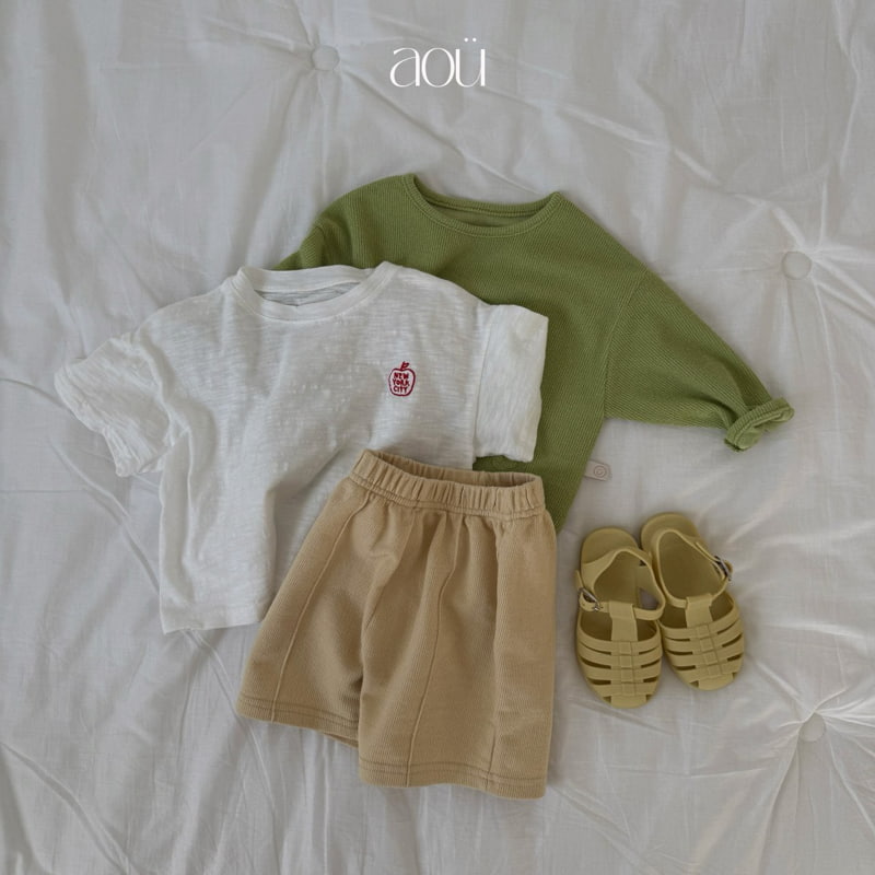 Aou Studio - Korean Baby Fashion - #babyfashion - Apple Tee - 9