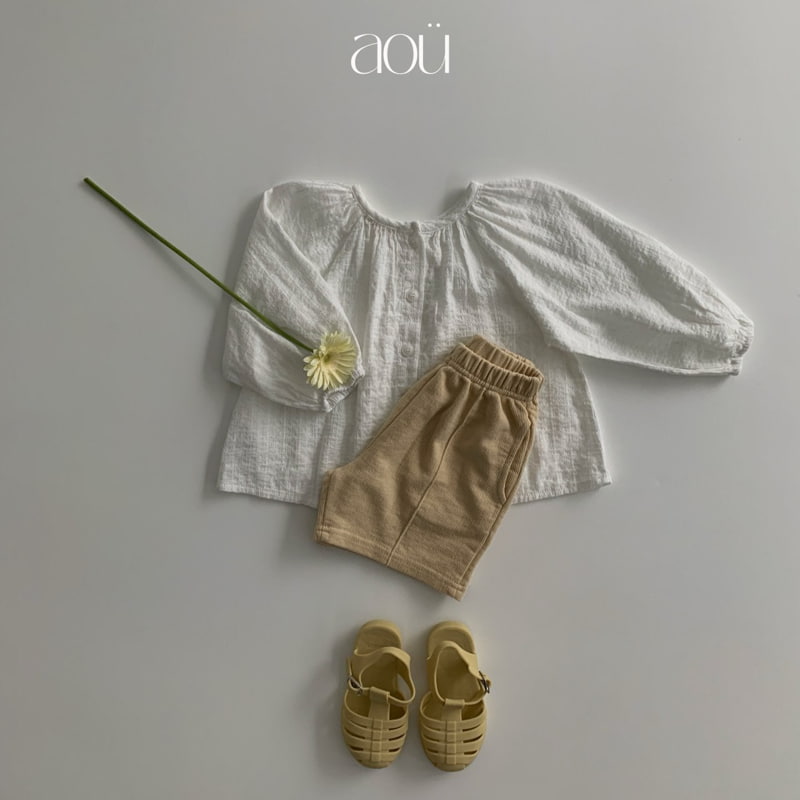 Aou Studio - Korean Baby Fashion - #babyfever - Two-way Blouse - 11
