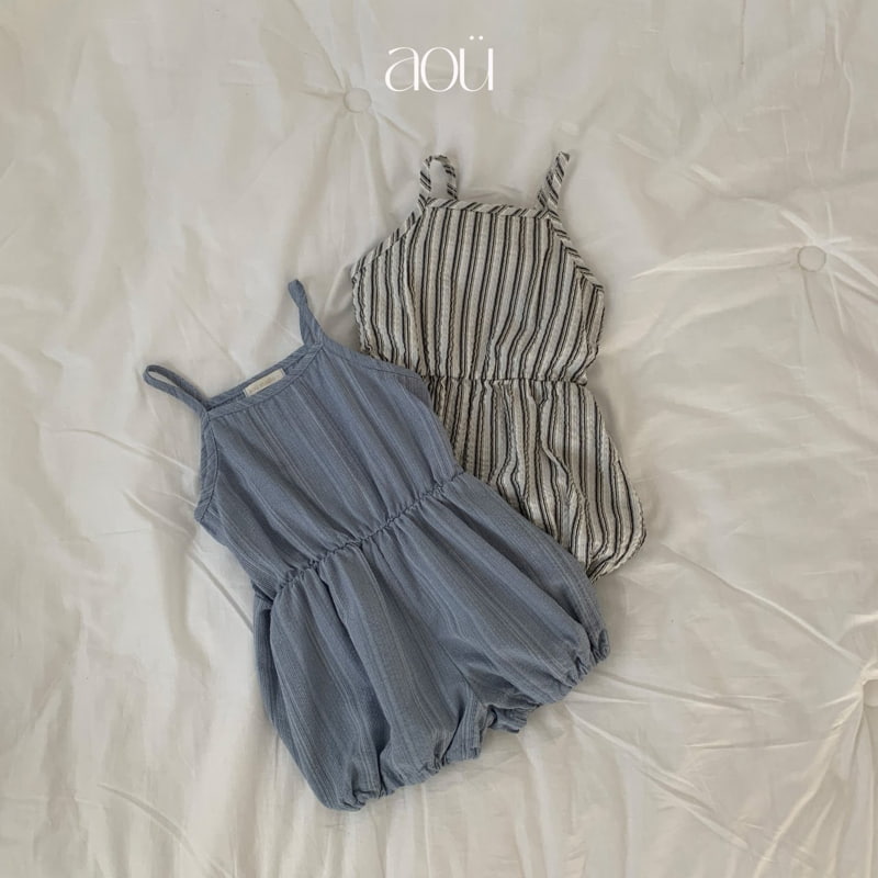 Aou Studio - Korean Baby Fashion - #babyfever - Like Stipe Romper