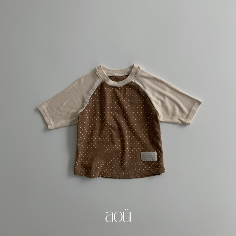 Aou Studio - Korean Baby Fashion - #babyfever - melo Dot Tee - 4