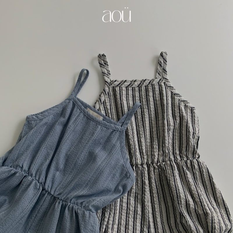 Aou Studio - Korean Baby Fashion - #babylifestyle - Like Stipe Romper - 3