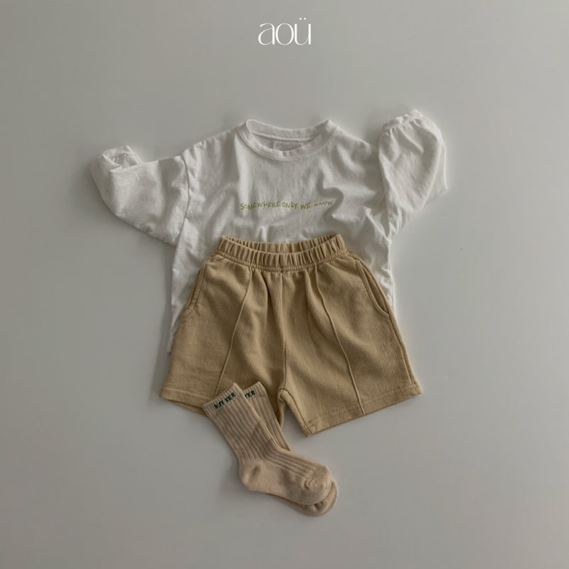 Aou Studio - Korean Baby Fashion - #babyoninstagram - Somewear Tee - 12