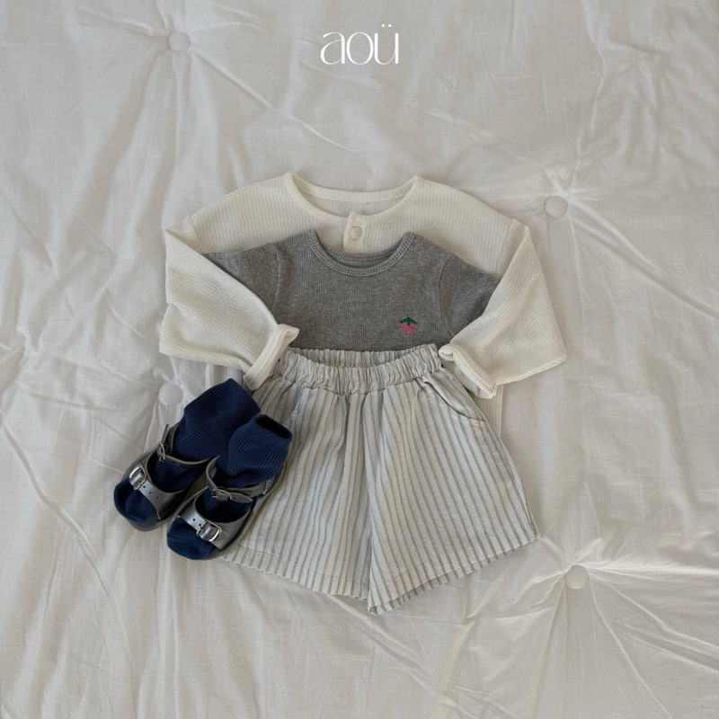 Aou Studio - Korean Baby Fashion - #babyootd - Plain Pants - 6