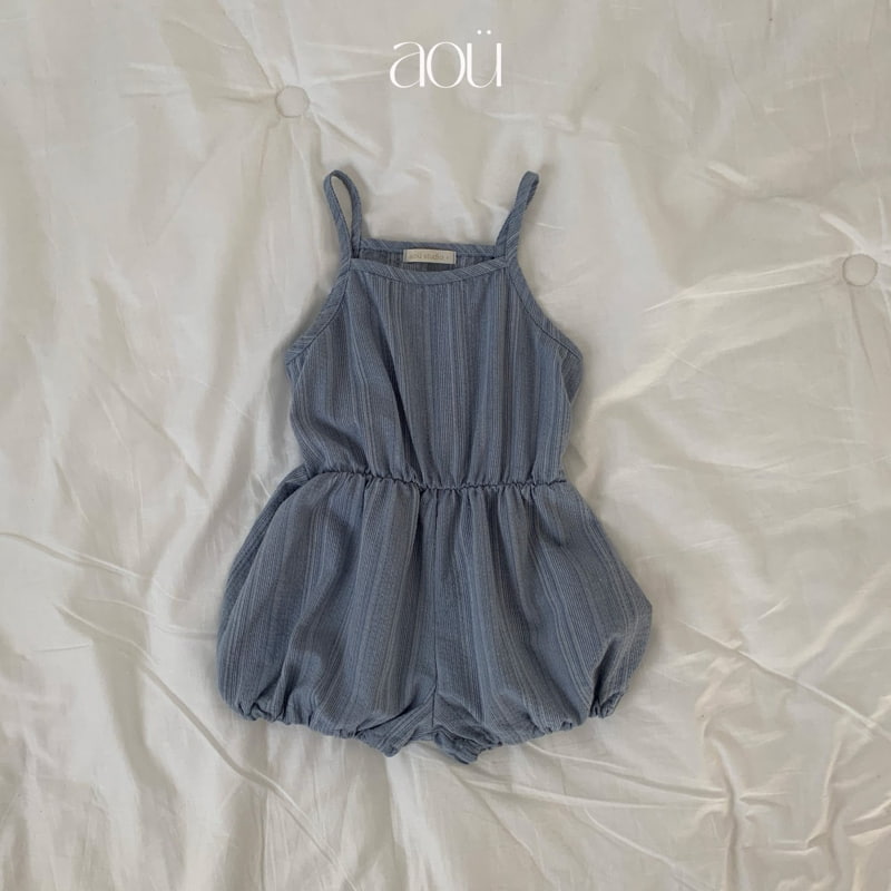Aou Studio - Korean Baby Fashion - #babyootd - Like Stipe Romper - 5