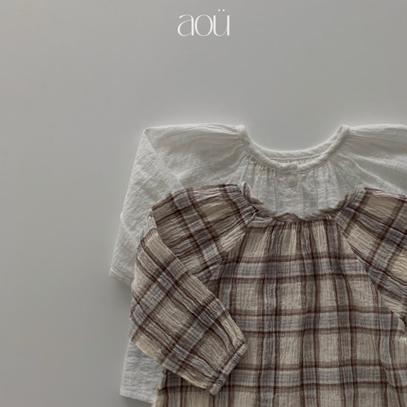 Aou Studio - Korean Baby Fashion - #babyoutfit - Two-way Blouse
