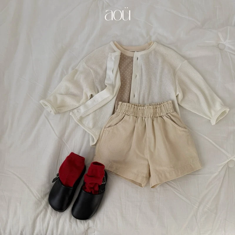 Aou Studio - Korean Baby Fashion - #babyoutfit - melo Dot Tee - 8