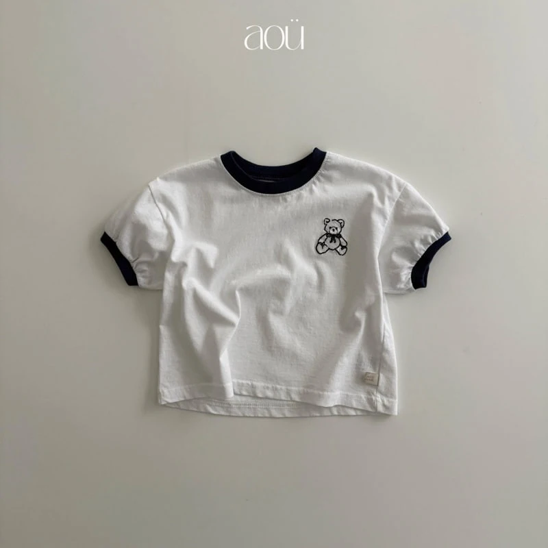 Aou Studio - Korean Baby Fashion - #babyoutfit - Teddy Tee - 4