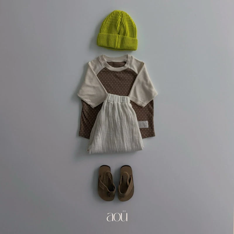 Aou Studio - Korean Baby Fashion - #babywear - melo Dot Tee - 10