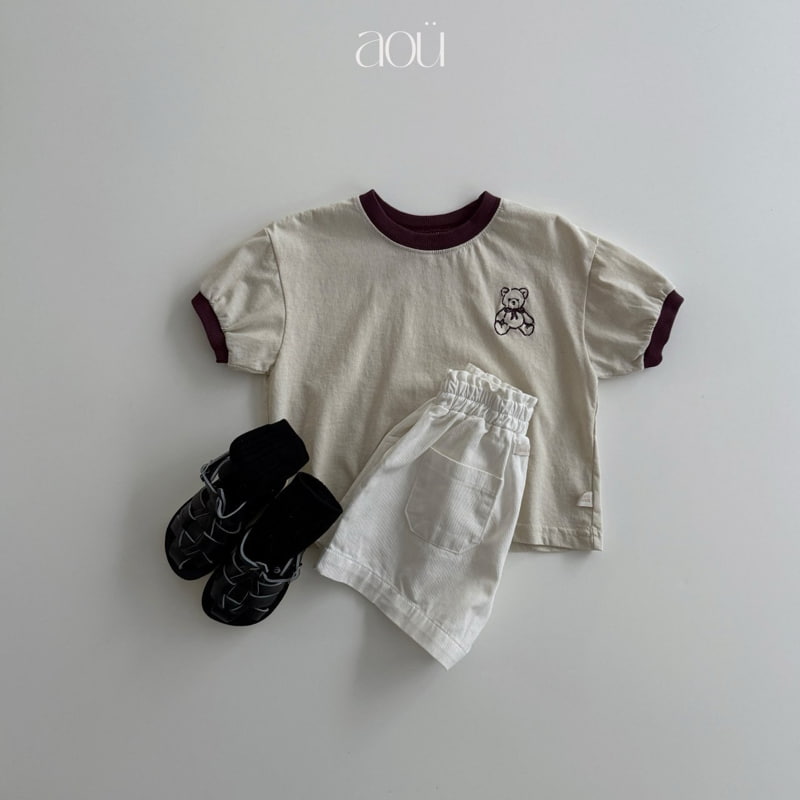 Aou Studio - Korean Baby Fashion - #babywear - Teddy Tee - 5