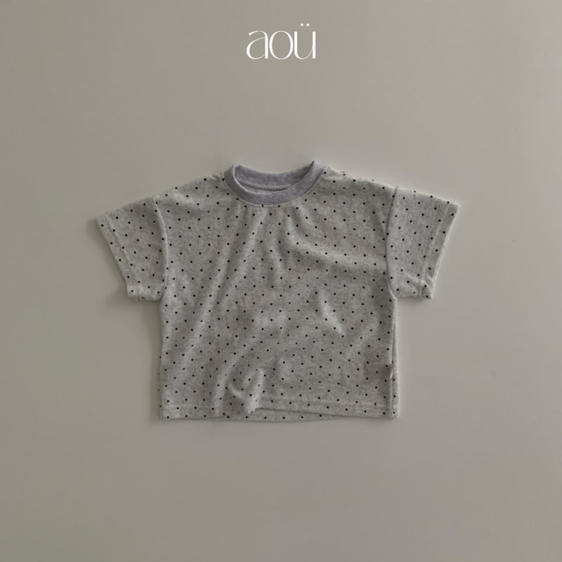 Aou Studio - Korean Baby Fashion - #babywear - Dot Terry Tee - 4